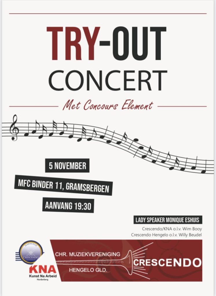 Try-out concert
